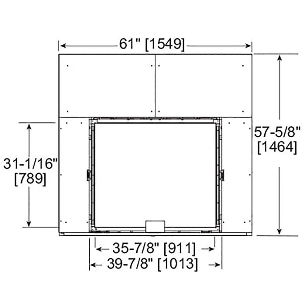 Majestic 36" Marquis II Direct Vent Gas Fireplace