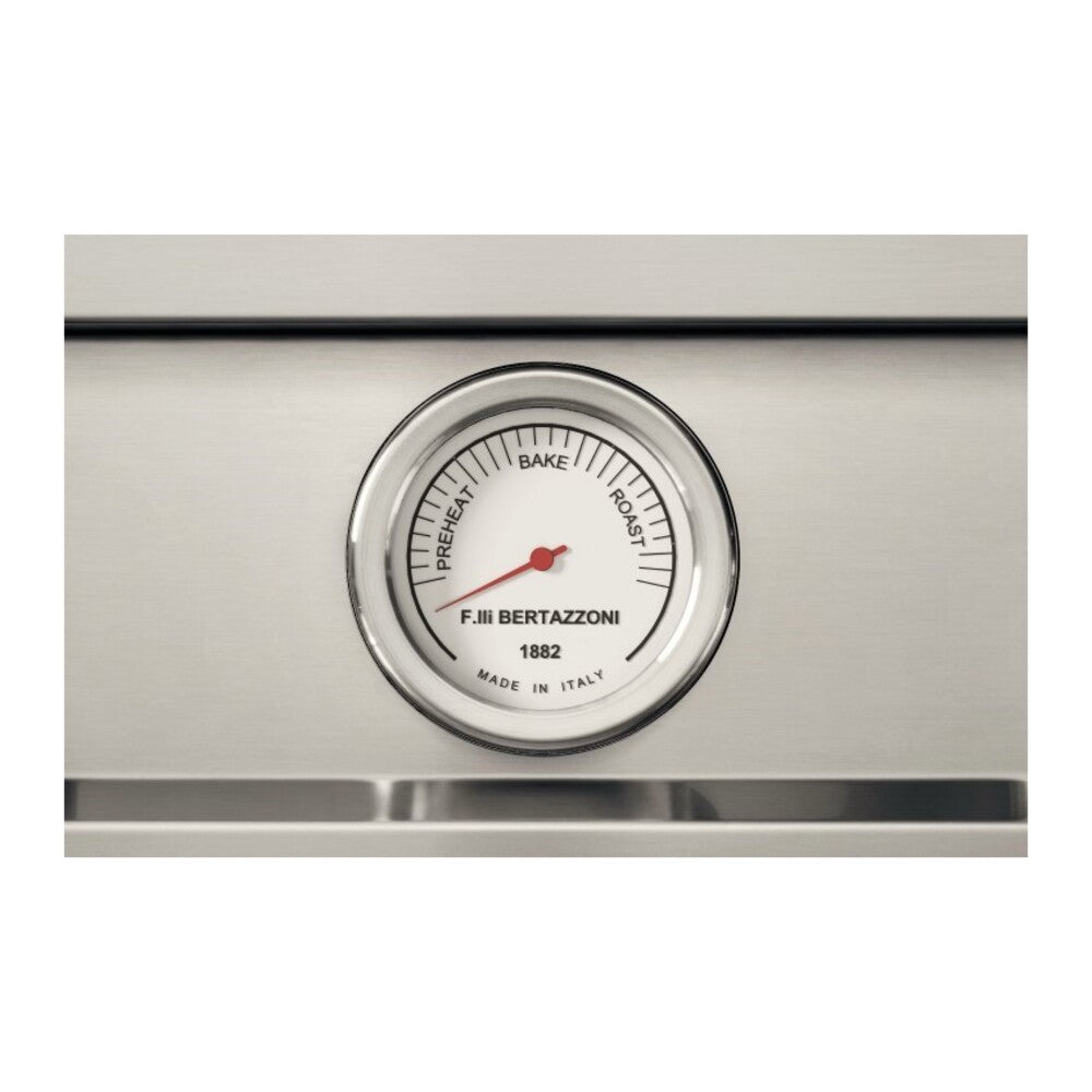 Bertazzoni Master Series 30 inch Electric Range with 4 Elements, 4.7 cu. ft. Oven Capacity and Dual Convection, in Stainless Steel - MAS304CEMXV