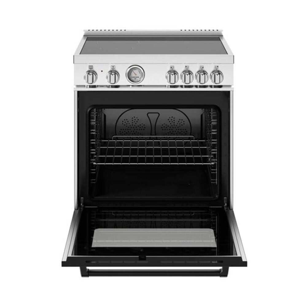Bertazzoni Master Series 30 inch Induction Range with 4 Elements, 4.7 cu. ft. Oven Capacity, Convection and Energy Star Certified (Stainless Steel) - MAS304INMXV