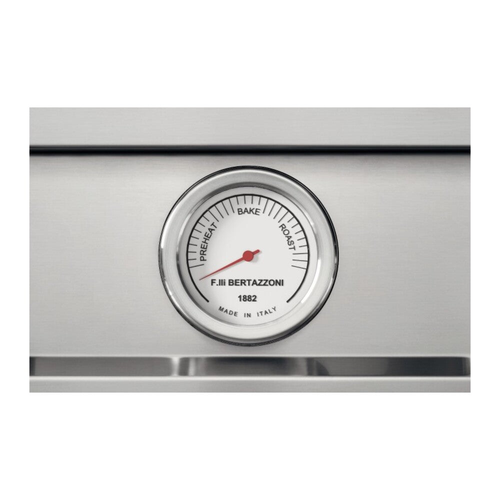 Bertazzoni Master Series 36 inch Induction Range with 5 Elements, 5.7 cu. ft. Oven Capacity, Self Clean and Air Fry in Stainless Steel - MAS365ICFEPXT