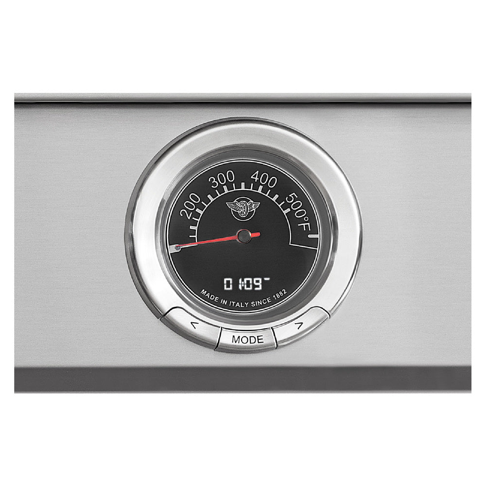 Bertazzoni Master Series 36 inch Gas Range with 6 Brass Burners, 5.9 cu. ft. Capacity Oven, Removable Cast Iron Griddle and Dual Convection - MAS366BCFGMXT*