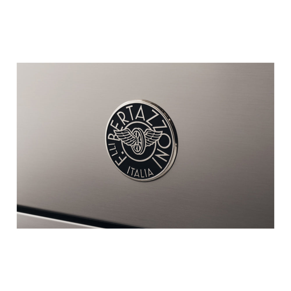 Bertazzoni Master Series 48 inch Induction Range with 6 Elements, 7 cu. ft. Total Oven Capacity, Self Clean and Dual Convection - MAS486IGFEPXT