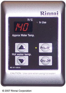 Rinnai 6.5 GPM Tankless Water Heater NG – Value Series Exterior Kit