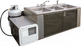 Meadow Creek 3 Bowl Cleanup Sink (Trailer Mounted) - 3B-CU-TM-LP