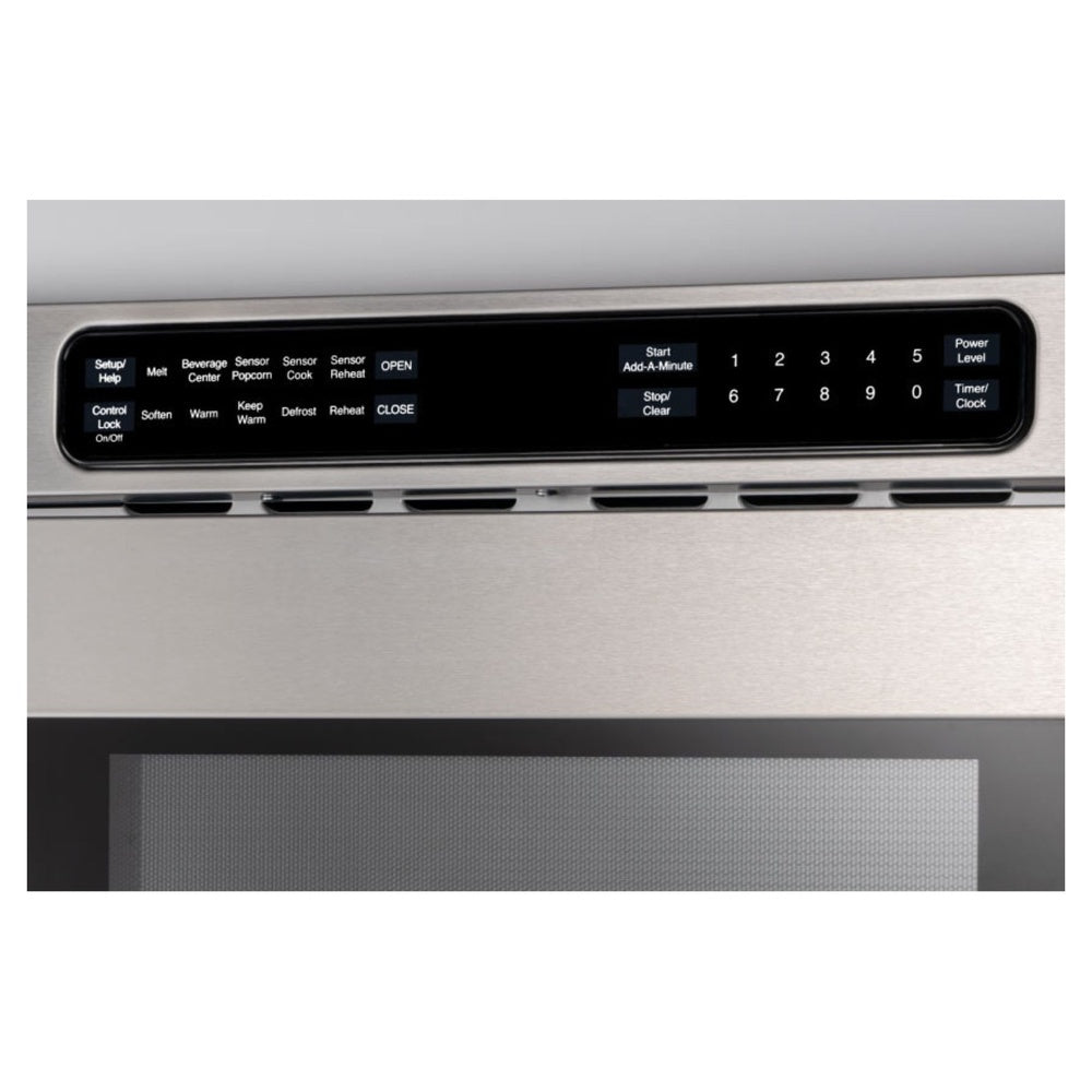 Bertazzoni 24 inch Professional Series Microwave Drawer with 1.2 cu. ft. Capacity, 11 Power Levels, 950 Cooking Watts, Intuitive LCD Display, in Stainless Steel  - MD24X