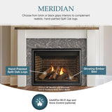 Majestic 36" Meridian Direct Vent Gas Fireplace
