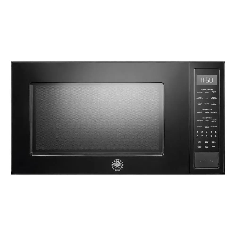 Bertazzoni  Professional Series 24 inch 2 cu. ft. Built-In Microwave Oven with 10 Power Levels, 1100 Watts, in Black  - MO30STANE
