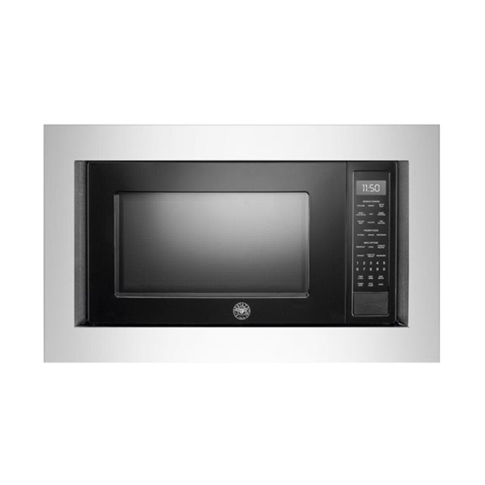Bertazzoni  Professional Series 24 inch 2 cu. ft. Built-In Microwave Oven with 10 Power Levels, 1100 Watts, in Black  - MO30STANE