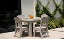 Ledge Lounger Mainstay Round Dining Table