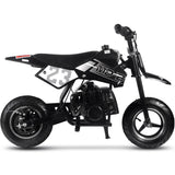 MotoTec Supermoto 50cc 2-Stroke Kids Gas Dirt Bike