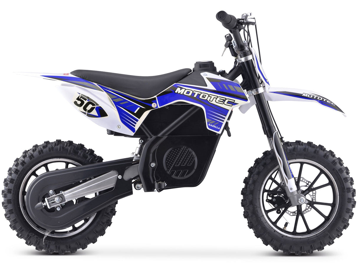 MotoTec Gazella 24V/12Ah 500W Electric Dirt Bike