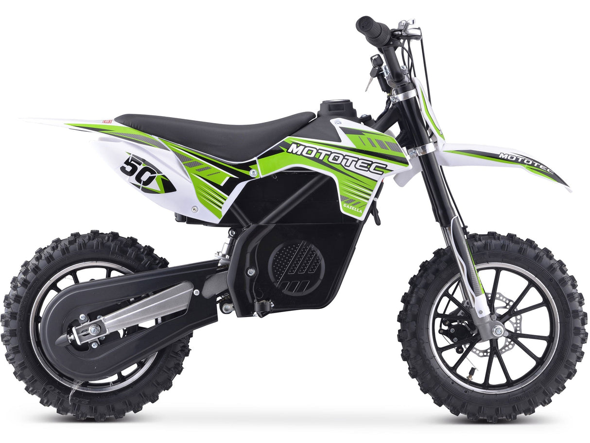 MotoTec Gazella 24V/12Ah 500W Electric Dirt Bike