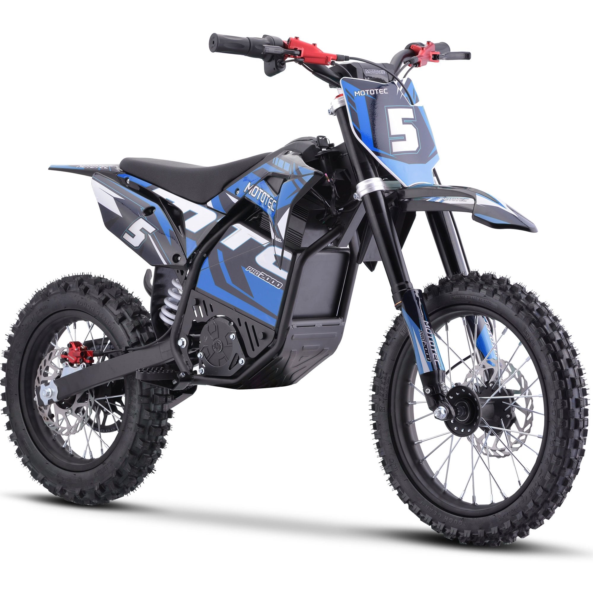 MotoTec 60v 2000w Pro Electric Dirt Bike (HP115E)