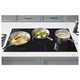 Viking RVL Series 36 inch Induction Cooktop with 5 MagneQuick Induction Elements, and Digital Touch Control, in Black Glass -  MVIC63615BBG