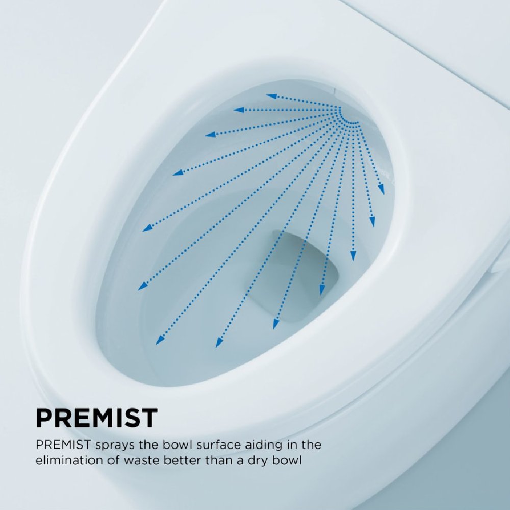 [MW4743084CUFG#01] TOTO Vespin II 1.0 GPF Elongated Toiled With Washlet C5 Bidet Seat (SAK34817)