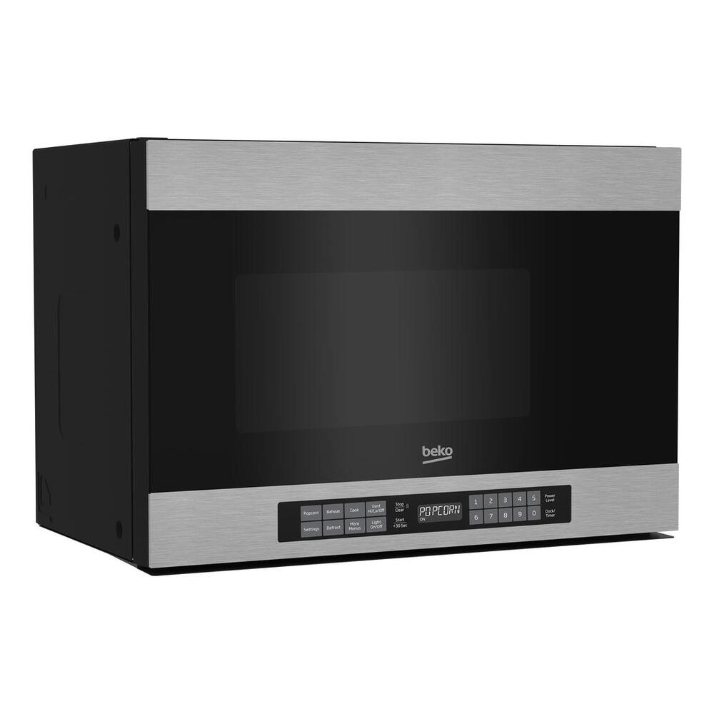 Beko 24" Over-the-Range Microwave with 300 CFM, 1.4 cu. ft. Capacity, 1000 Cooking Watts, 300 CFM, in Stainless Steel