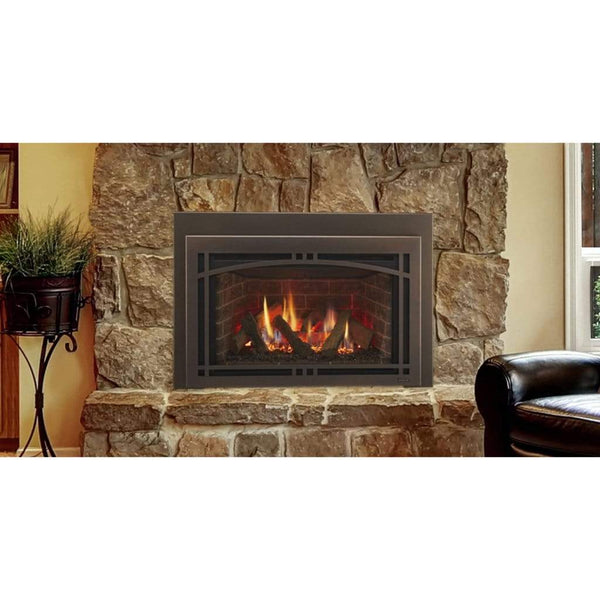 Majestic 30in Ruby Direct Vent Gas Fireplace Insert with Intellifire Touch Ignition System