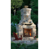 Majestic Castlewood 50" Traditional Outdoor Wood Burning Fireplace
