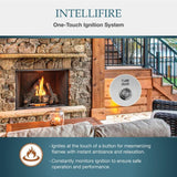 Majestic Courtyard 36" Traditional Outdoor Vent-Free Gas Fireplace