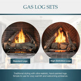 Majestic Courtyard 36" Traditional Outdoor Vent-Free Gas Fireplace