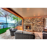 Majestic Courtyard 36" Traditional Outdoor Vent-Free Gas Fireplace