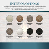 Majestic Courtyard 36" Traditional Outdoor Vent-Free Gas Fireplace