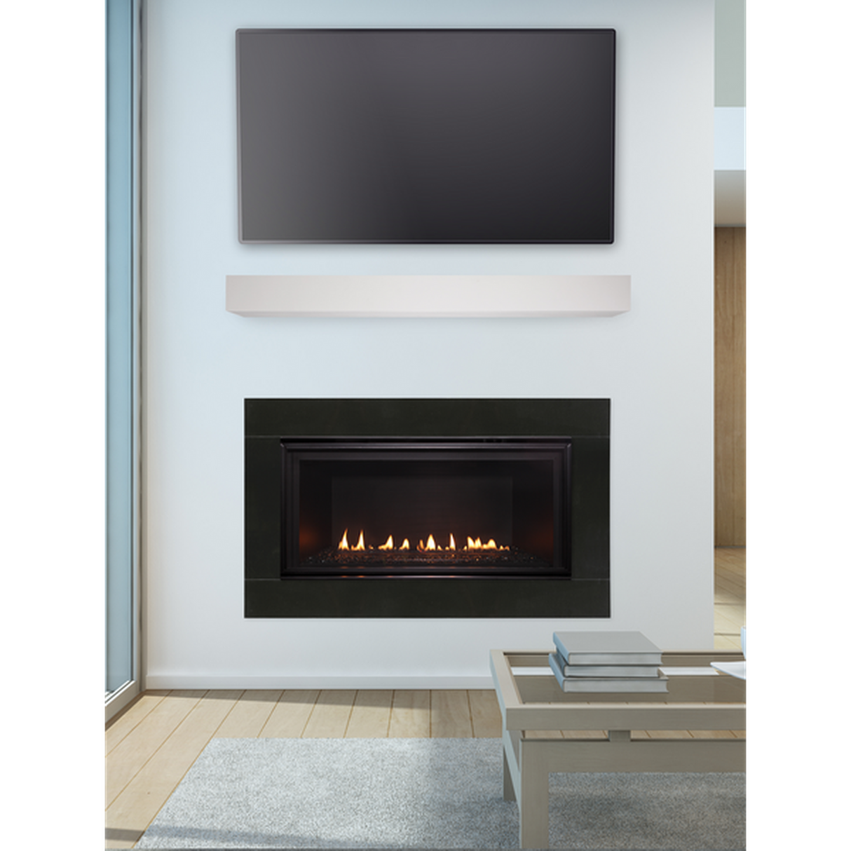 Majestic DVLinear 36" Linear Contemporary Direct Vent Gas Fireplace