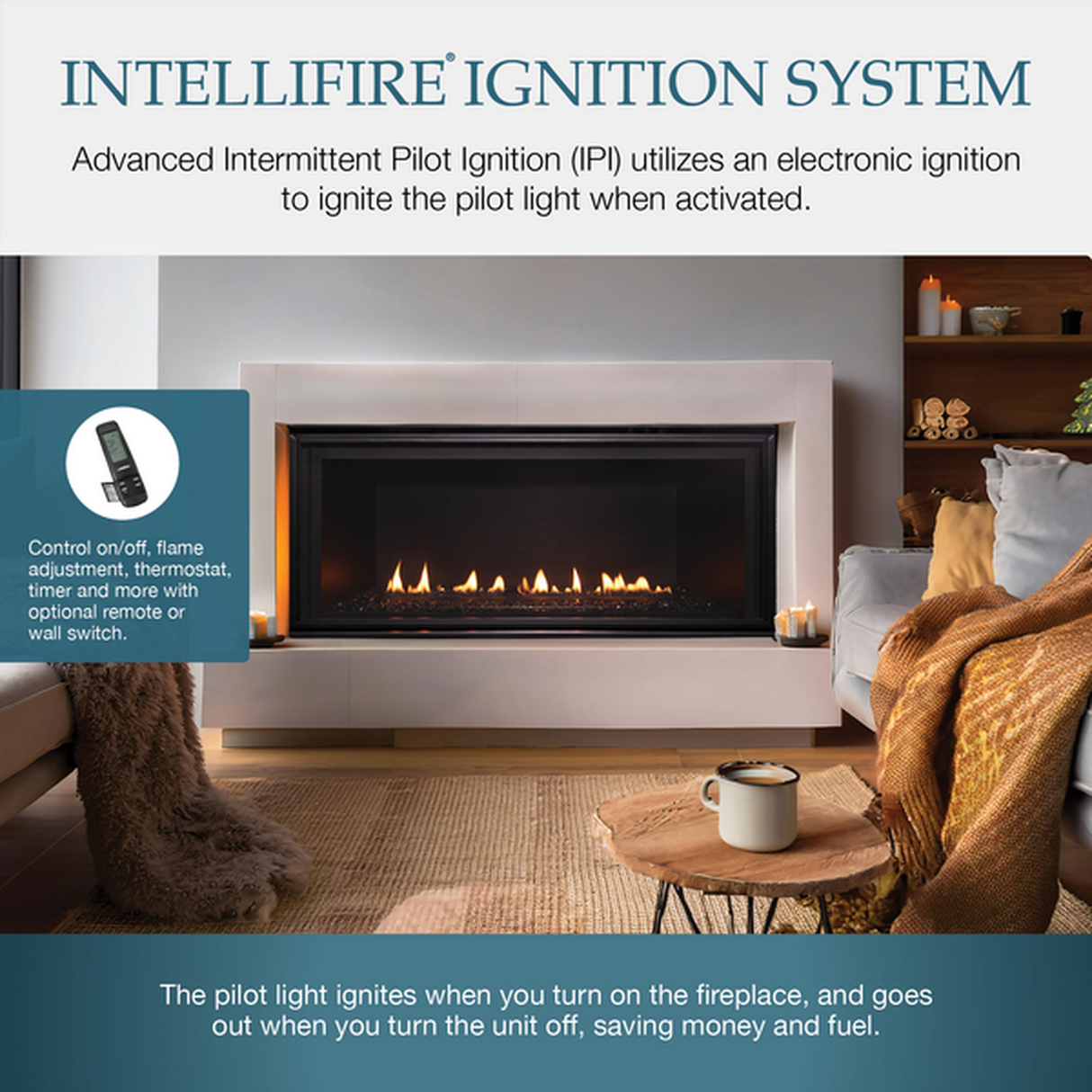 Majestic DVLinear 36" Linear Contemporary Direct Vent Gas Fireplace