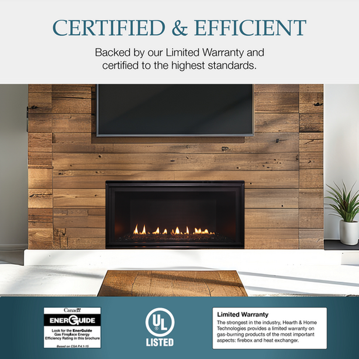 Majestic DVLinear 36" Linear Contemporary Direct Vent Gas Fireplace