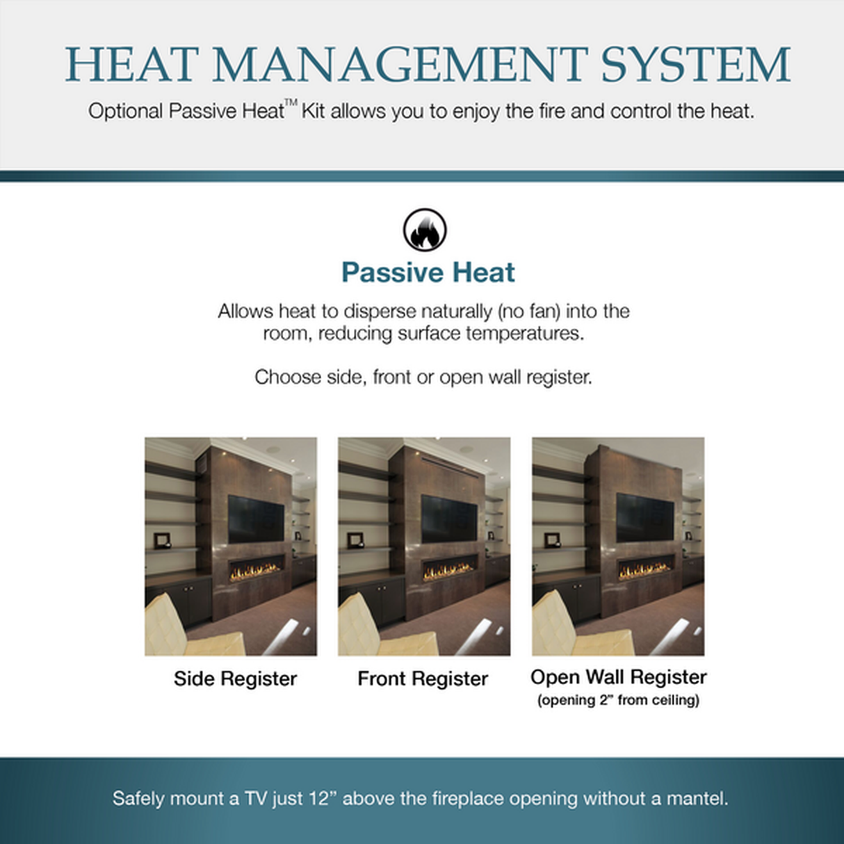 Majestic DVLinear 36" Linear Contemporary Direct Vent Gas Fireplace