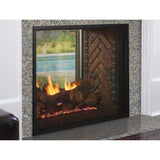 Majestic Fortress 36" Traditional Indoor/Outdoor See-Through Direct Vent Natural Gas Fireplace