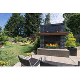 Majestic Lanai 48" Linear Contemporary Outdoor Vent-Free Natural Gas Fireplace