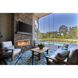 Majestic Lanai 48" Linear Contemporary Outdoor Vent-Free Natural Gas Fireplace