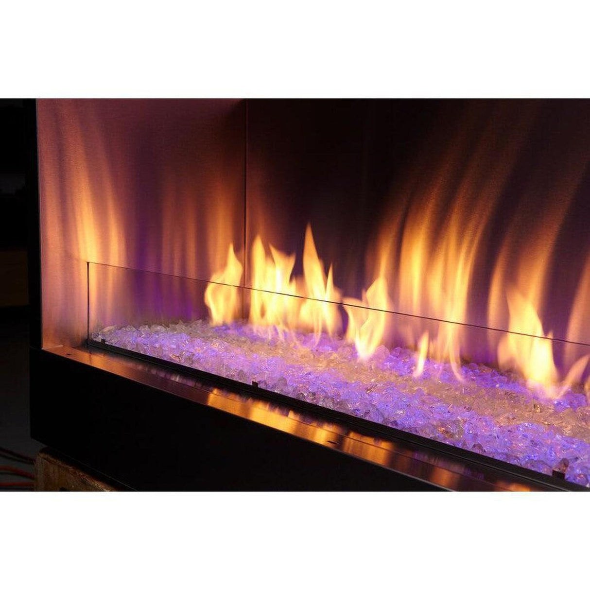 Majestic Lanai 48" Linear Contemporary Outdoor Vent-Free Natural Gas Fireplace