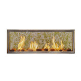 Majestic Lanai See-Through 48" Linear Contemporary Outdoor Vent-Free Natural Gas Fireplace