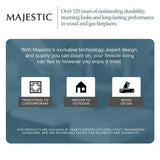 Majestic 42" Meridian Modern Direct Vent Gas Fireplace