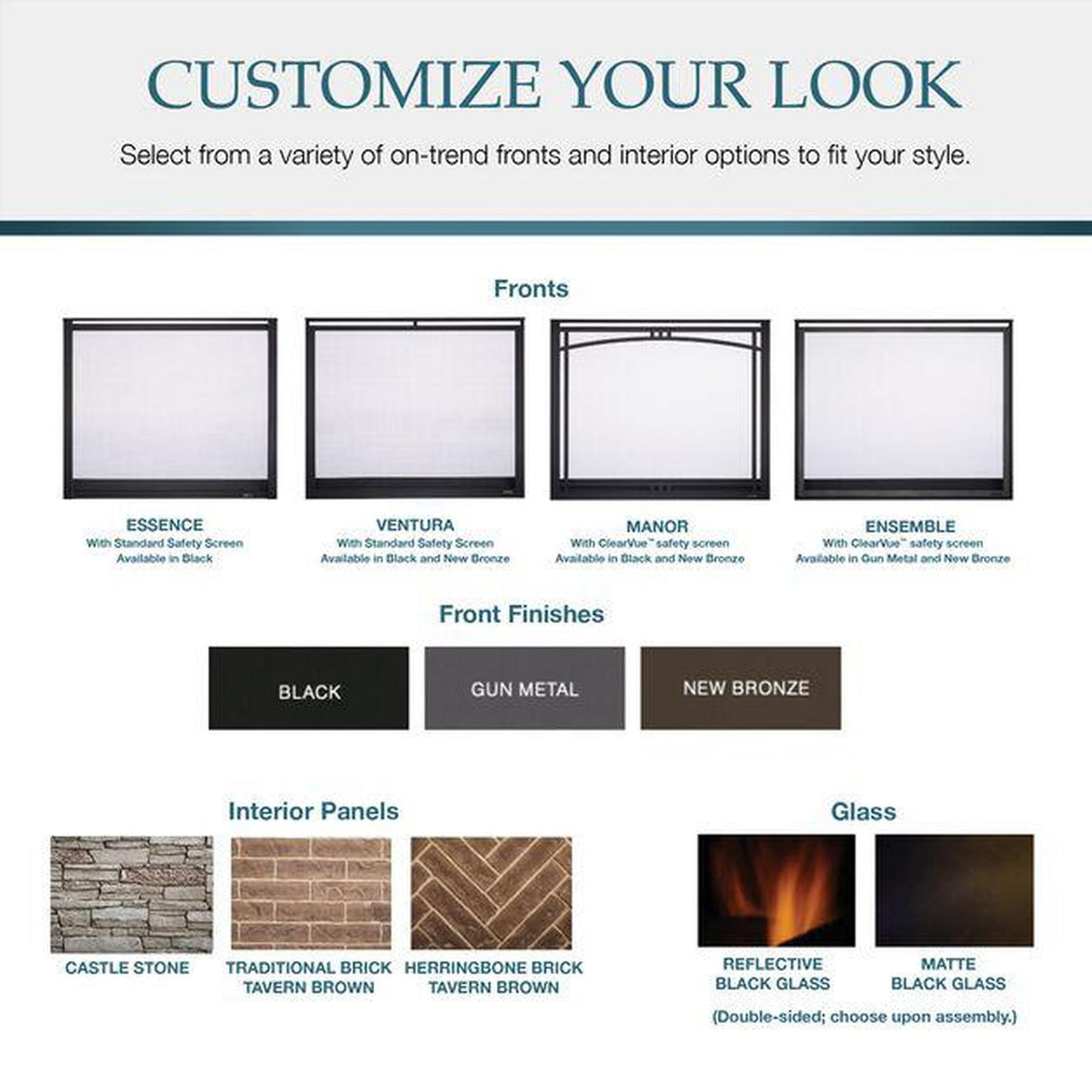 Majestic 36" Meridian Platinum Direct Vent Gas Fireplace