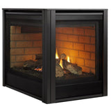 Majestic Right Corner 36" Traditional Direct Vent Natural Gas Fireplace
