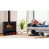 Majestic Ruby 30" Freestanding Direct Vent Gas Fireplace