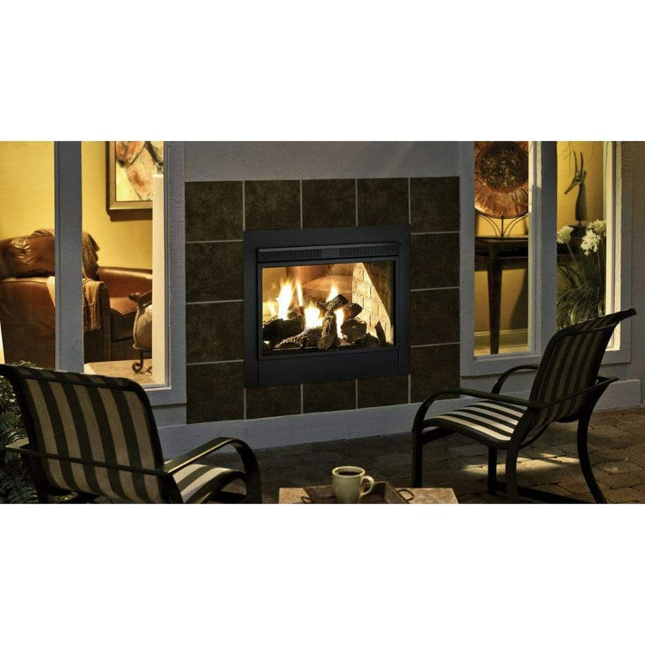Majestic Twilight 36" Traditional Indoor/ Outdoor See-Through Vent-Free Gas Fireplace