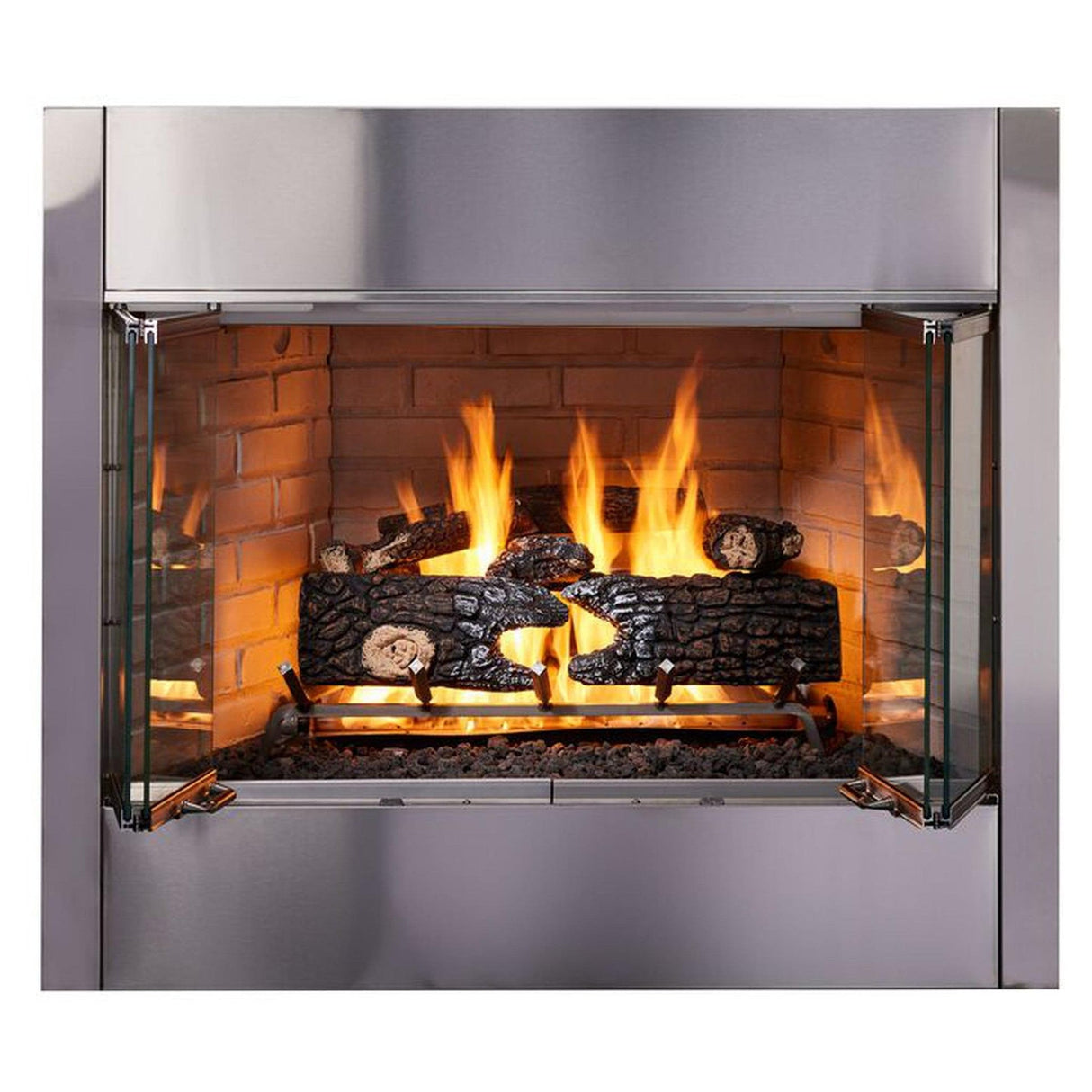 Majestic Villawood 42" Traditional Outdoor Wood Burning Fireplace