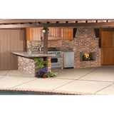 Majestic Villawood 42" Traditional Outdoor Wood Burning Fireplace