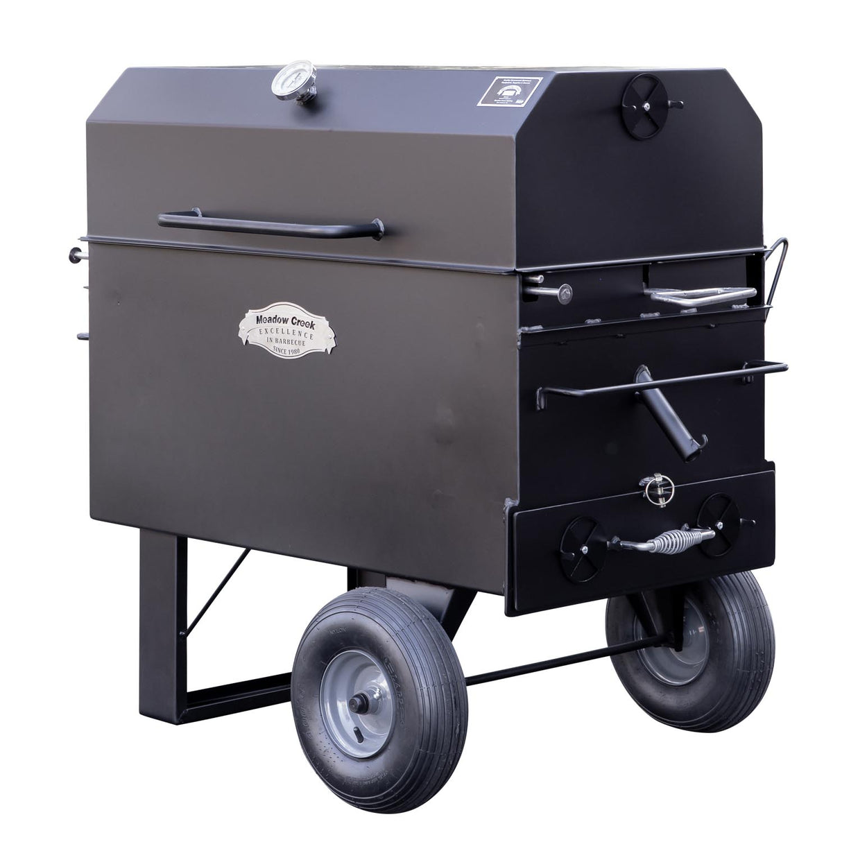 Meadow Creek COMBI42 All-in-One Charcoal BBQ Grill