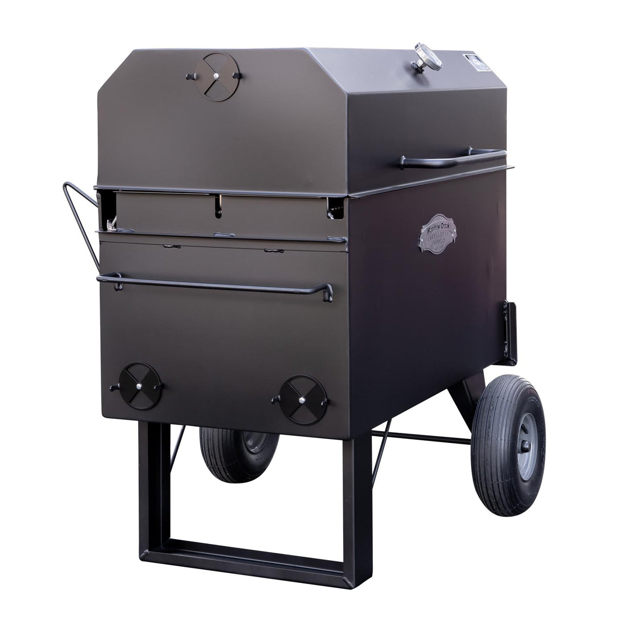 Meadow Creek COMBI42 All-in-One Charcoal BBQ Grill