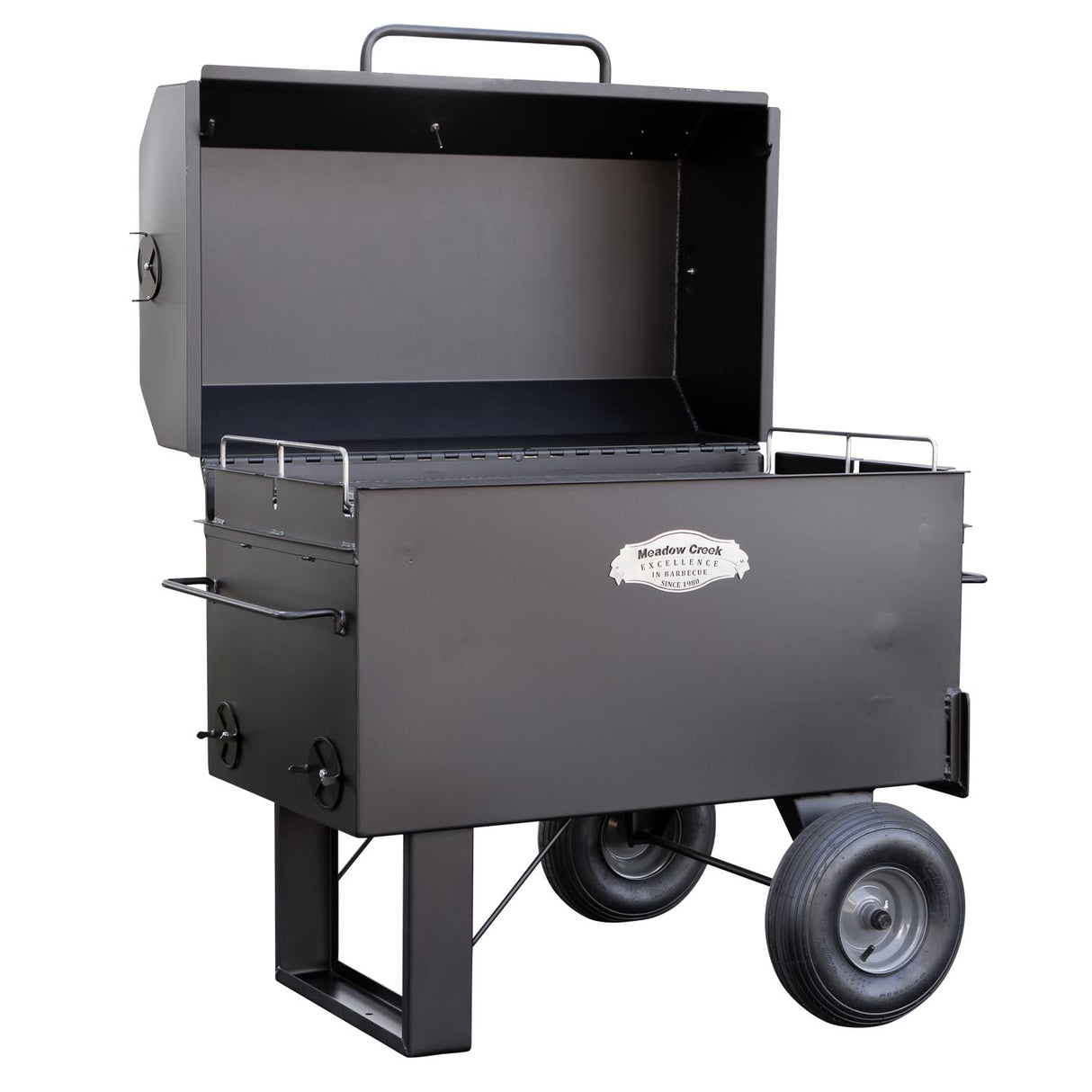 Meadow Creek COMBI42 All-in-One Charcoal BBQ Grill