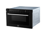 Forno Capoliveri Espresso 24-Inch Microwave Drawer, 1.2 cu.ft, 1500 Watts, Built-In, 11 Power Levels, Sensor Cooking