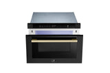 Forno Capoliveri Espresso 24-Inch Microwave Drawer, 1.2 cu.ft, 1500 Watts, Built-In, 11 Power Levels, Sensor Cooking