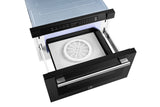 Forno Capoliveri Espresso 24-Inch Microwave Drawer, 1.2 cu.ft, 1500 Watts, Built-In, 11 Power Levels, Sensor Cooking