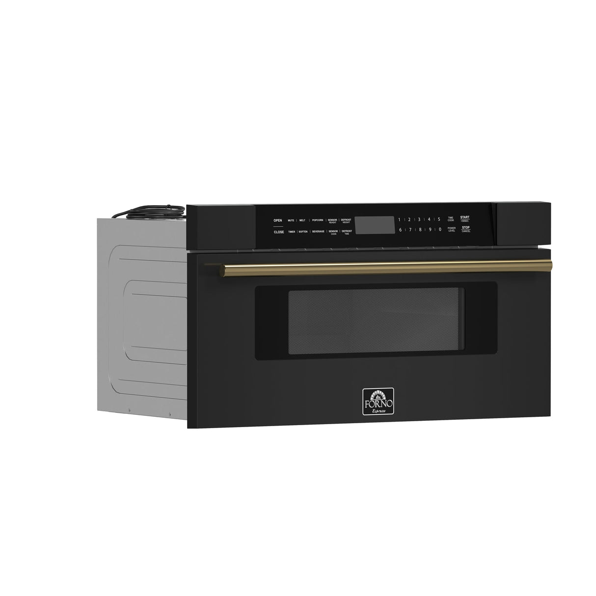 Forno Capoliveri Espresso 30" Microwave Drawer – 1.2 cu.ft, 1500W, Touch Control, Auto Open/Close & Sensor Cooking