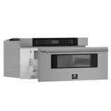 Forno Capoliveri 30" Microwave Drawer – Stainless Steel, 1.2 cu.ft, 1500W, Touch Control, Auto Open/Close & Sensor Cooking